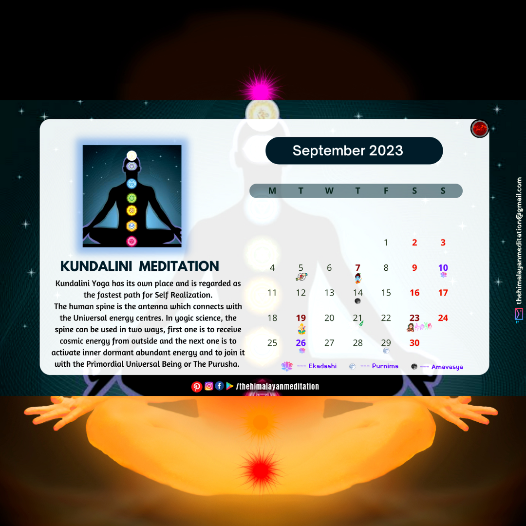 Vedic Calendar 2023 The Himalayan Meditation